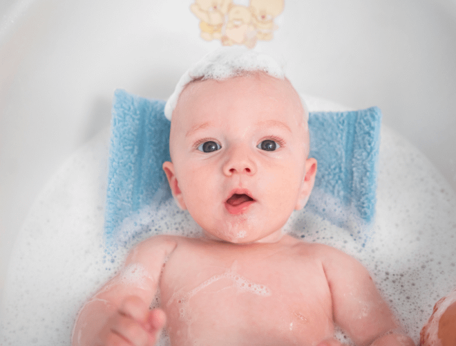 İlk Banyo Heyecanı