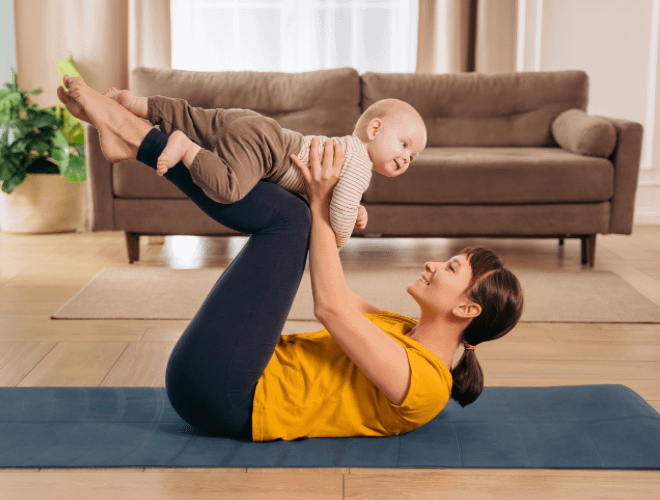 Doğum Sonrası Düz Bir Göbek İçin Yapılması Gereken Egzersizler